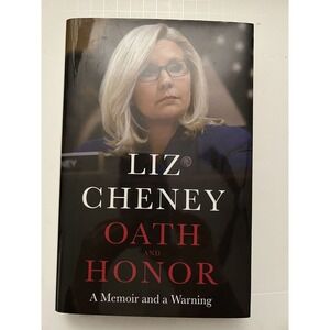 Liz Cheney "Oath And Honor" Hardcover Memoir & Warning Book
